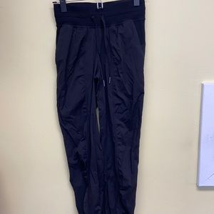 lululemon athletica black dance studio joggers